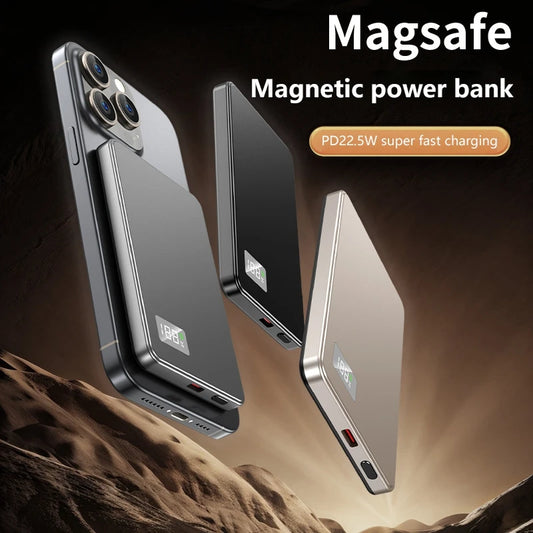 Fast Charging External Battery for Magsafe for Iphone Samsung Xiaomi
